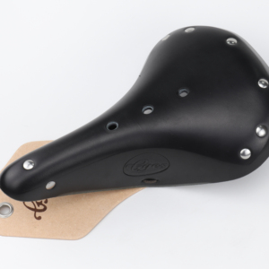 Gyes GS-17-sillín de bicicleta de montaña, asiento de piel de vaca auténtica Retro, hecho a mano - Product Image 1