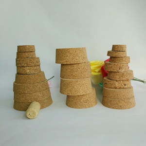 Vente en <span class=keywords><strong>gros</strong></span> grands bouchons de bougie en bois naturel avec couvercle pour bouteilles en verre bocaux - Product Image 5