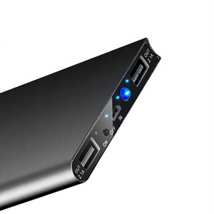 CJ-CJCD2415461 Power Bank 20000mAh Double sortie USB 2.1A Chargeur de téléphone ultra fin Batterie Li-polymère Batterie externe - Product Image 1