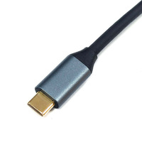 Cable convertidor HOT 4K 30Hz 3A de carga rápida tipo C macho a HDMI hembra para teléfono, portátil, PC, TV, monitor, proyector