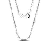 Collier bicolore 18 carats : Forme serpent, Décoration à perles, Ferraro, Corde, Boîte, Torsion, Chaîne en argent sterling 925 résistante à l'eau