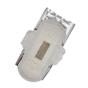 Envoltura individual de calidad superior Núcleo de hierbas Súper suave Alta absorción Almohadilla sanitaria con alas para mujeres - Product Image 4