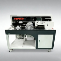 Machine à coudre industrielle laser TS-995A pour poches, avec changement automatique de moule pour poches plaquées et poches arrière, pour la production de vêtements