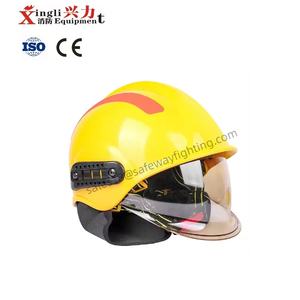 유럽 유형 하이 퀄리티 방화 안전 소방관 소방 헬멧 비상 모자 - Product Image 2