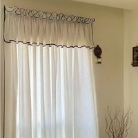 Voilages unis transparents 20 couleurs, panneaux filtrants la lumière pour salon, chambre à coucher, décoration intérieure - Fournisseur en gros