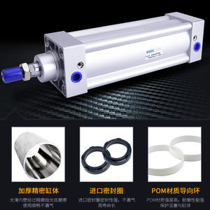 Cilindro Estándar Tipo Airtac Resistente a Altas Temperaturas, Hecho a Medida, SI/SAI-S, Carrera, Rosca Externa, Filtro No Estándar - Product Image 3