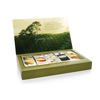 Boîte à thé en papier, boîte d'expédition pour thé, boîte d'emballage magnétique pour thé