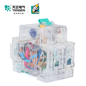 Tengen 63A ตัดวงจรป้องกันการรั่วไหล2P, ตัวตัดราง DIN 220V ใช้ในครัวเรือน - Product Image 4