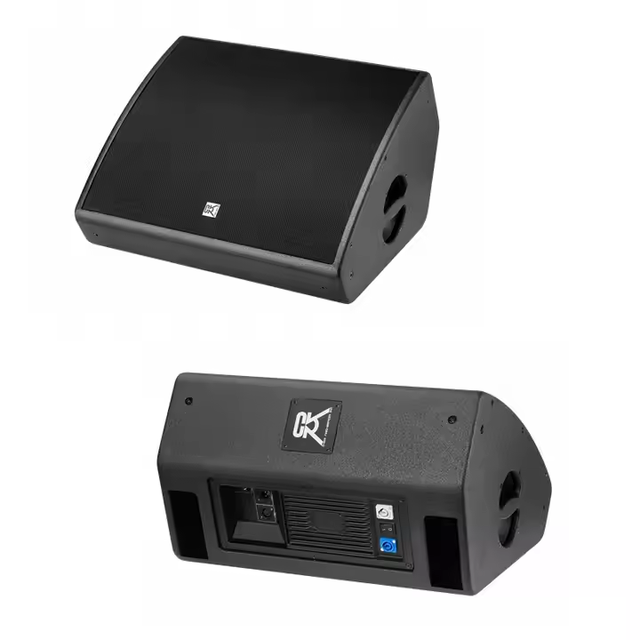 CVR Professional Speakers 4 *8 Inch Powered Audio DJ Speaker Stage Monitor