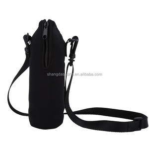 Portabotellas de <span class=keywords><strong>neopreno</strong></span> aislado para <span class=keywords><strong>botella</strong></span> de agua, <span class=keywords><strong>funda</strong></span> para <span class=keywords><strong>botella</strong></span> de agua, 500ML, correa de hombro ajustable - Product Image 5