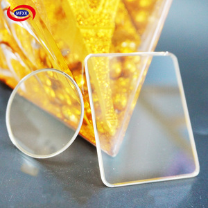 Vidrio Óptico de Zafiro de 5.0MM <span class=keywords><strong>Pulido</strong></span> con Forma Escalonada, con Orificios y Grabado Fino, Vidrio de Forma Especial de Fábricas Chinas - Product Image 4