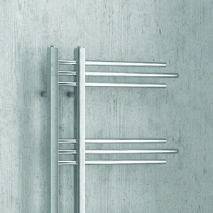Radiador de Baño Kam-374 Kamalu 500x1200mm, Toallero de Acero Tradicional y Moderno para Uso Doméstico y Hotelero - Product Image 4