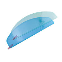 Película Protectora Transparente para Casco, Resistente a Impactos, Antideslumbrante y Antiarañazos, para Visores y Cascos Universales