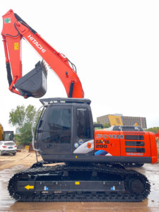 Maquinaria para Movimiento de Tierras, Excavadora Hidráulica Hitachi Zx200 Zx200-5A Usada, Excavadora de Orugas de 20 Toneladas, Original de Japón, Excavadora de Segunda Mano - Product Image 3