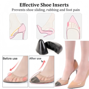 1 Paire de Coussinets de Remplissage pour Bout de Chaussure à Talon Haut, Protection Anti-Douleur, Accessoires de Chaussures - Product Image 2