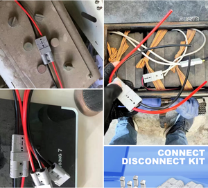 AP-350 350A 2/0 AWG Koper 1p Batterijvoedingsconnector 12V Snelkoppeling Stekker Lier Bedradingset voor Camper - Product Image 2