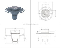 Kit de receveur de douche XPS facile à installer, surface étanche pour carreaux de céramique et de porcelaine, drain linéaire, salle de bain simple