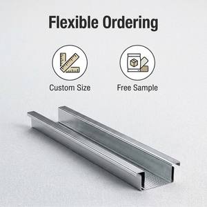 Sistema de Paneles de Yeso, Perfil de Acero Galvanizado, Estructura Ligera de Acero, Montantes Principales para Techo Suspendido - Product Image 3
