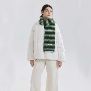Sciarpa Invernale da Donna 17*170cm, <span class=keywords><strong>25</strong></span> Nuovi Modelli in Stile Coreano, Traspirante, Lunga, Bicolore a Righe, in Misto Lana, Calda e Atmosferica - Product Image 3