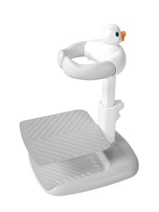 Soporte de Baño Plegable Portátil con Forma de Pato para Bebés, Producto Esencial para <span class=keywords><strong>la</strong></span> <span class=keywords><strong>Hora</strong></span> <span class=keywords><strong>del</strong></span> Baño de los Niños Pequeños con Taburete - Product Image 2