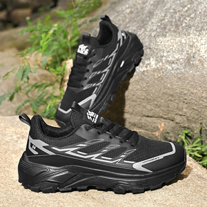 Zapatillas de Trail Running para Hombre, Resistentes, Antideslizantes, para Senderismo, Aventura al Aire Libre, Entrenamiento Atlético, Cross Country - Product Image 5