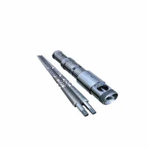 Extruder-Schrauben zylinder Konische Doppel-Bimetall-Schraube und Zylinder für Kunststoffe xt ruder maschine