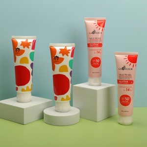 Emballage en tube souple en plastique coloré personnalisé avec logo pour crème solaire, soins capillaires, lotion corporelle, masques faciaux – Vente en gros - Product Image 4
