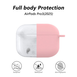 Funda Protectora para Auriculares Bluetooth Apple AirPods Pro 3, Nueva Funda Protectora para AirPods Pro 3 2026 - Product Image 3