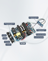 Carte d'amplificateur numérique HIFI haute puissance IRS2092 à double canal classe D 500W+500W, super LM3886, fabriquée en Chine pour systèmes Hi-Fi