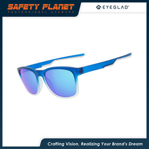 Color Custom Sports Gafas de sol polarizadas Marcos flexibles con puntas de goma - Product Image 5