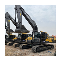 Pelleteuse Volvo EC210 d'occasion VOLVO EC210 240 460 avec composants centraux Moteur Moteur Boîte de vitesses PLC