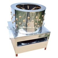 Volailles plumeuse oiseau canard oie caille enlèvement plume dissolvant poulet plumeuse machine abattage équipement scalder à vendre
