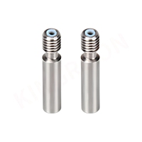 Accessoires d'imprimante 3D haute précision, kit de buse MK8 avec tube PTFE, doublure de gorge de 175 mm pour système d'extrusion de filament