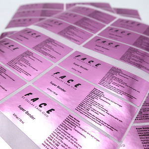 Tùy chỉnh in logo của bạn PVC riêng nhãn màu hồng làm cho Vinyl không thấm nước lá dán sản phẩm thiết kế - Product Image 3