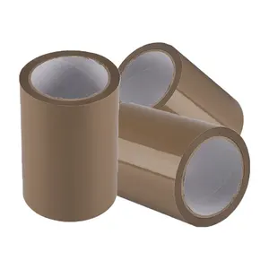 BOPP Branded Brown Heavy Duty Packing Food Package Express Sealing Adhesive Pack Brand Tape