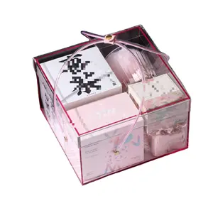 Pink Handheld Acrylic Box Acrylic Gift Boxes Manufacturer Suppliers-Factor