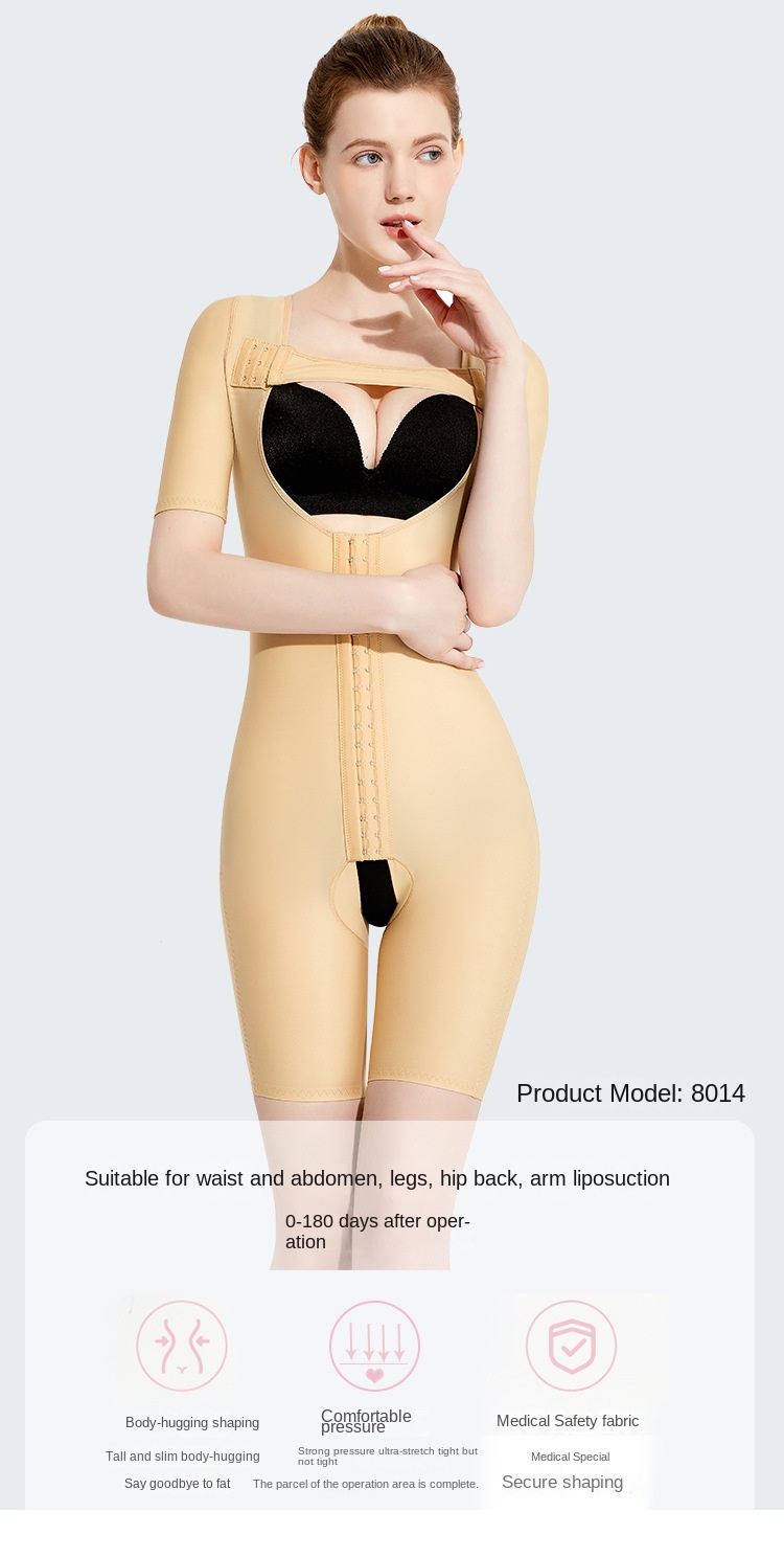 ZOYIAME Colombiana Faja Stage 2 High Compression BBL Full Body Shaper One-Piece Post Surgery OP Shaping Bodysuit Shapewear Women