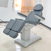 Salon de beauté électrique de luxe chaise de beauté de la peau de beauté des cils du visage table de massage