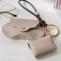 Étui rigide portable YY pour lunettes, pochette de voyage légère pour lunettes de soleil et lunettes, étui à mouchoirs et à lunettes