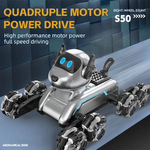 Cane <span class=keywords><strong>Robot</strong></span> <span class=keywords><strong>Telecomandato</strong></span> a Otto Ruote, <span class=keywords><strong>Giocattolo</strong></span> Educativo per Bambini, <span class=keywords><strong>Robot</strong></span> Acrobatico con Musica e Suoni, Costruzione in Plastica ABS - Product Image 4