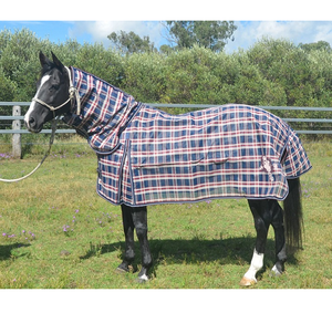 Serin Hava Koşulları İçin At Yazlık File Örtüler, Hafif, Tüy Sıcaklığını Düşürmek İçin Tasarlanmıştır, Böcekleri Uzaklaştırır ve UV Işınlarını Engeller - Product Image 5