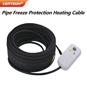 Cinta Calefactora 220V <span class=keywords><strong>Autolimitada</strong></span> 65°C con Termostato 0-100M Cable Calor Solar Para Protección Contra Congelación - Product Image 2