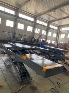 <span class=keywords><strong>Plateforme</strong></span> élévatrice à ciseaux double pour voitures, 4,5 tonnes, équipement de levage hydraulique pour garage - Product Image 3