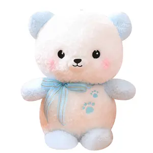 Factory Wholesale tiny Teddy Bear Siamese Bear Doll toy small gifts plush Toys for kids