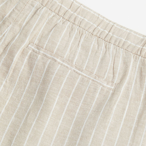 <span class=keywords><strong>Pantaloni</strong></span> da uomo in <span class=keywords><strong>lino</strong></span> con cintura elastica Casual Casual e comodo di alta qualità - Product Image 6