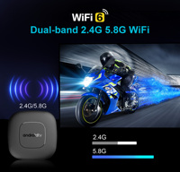 Boîtier TV Android 16 Wifi6 4K, boîtier TV Android certifié CE FCC RoHS ISO9001, fournisseur de boîtiers TV OEM ODM T1