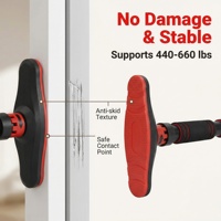Barra de dominadas ajustable para montar en la pared, equipo de gimnasio para entrenamiento de fuerza y ejercicios de dominadas