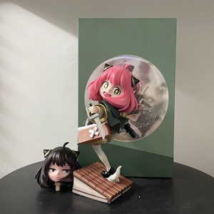 Figura de Anime de 18cm, Anya Forger, Cosplay, Levi, figuras de acción, estatua de PVC, modelo de colección - Product Image 1