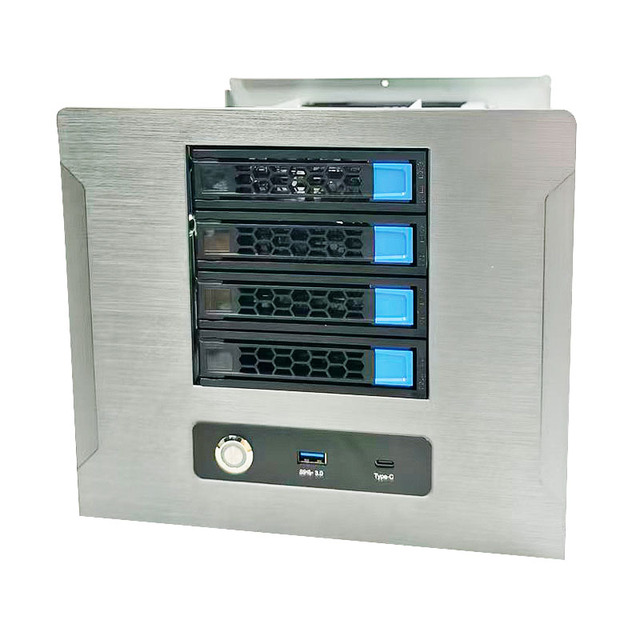 4-drive NAS case SATA Direct Connect Backplane Hot-plug Private Cloud Server