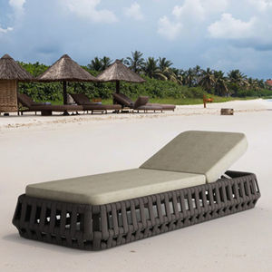 Elegante Lujo PE Patio Daybed Modern Chaise Lounge <span class=keywords><strong>Tumbona</strong></span> <span class=keywords><strong>para</strong></span> Hotel Playa Piscina Jardín <span class=keywords><strong>Terraza</strong></span> Zonas de piscina al aire libre - Product Image 1